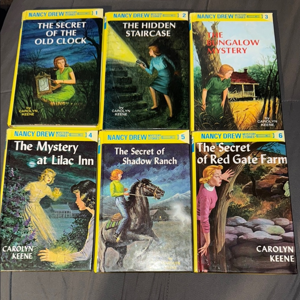 Nancy Drew Mystery Book Set (HARDCOVERS)